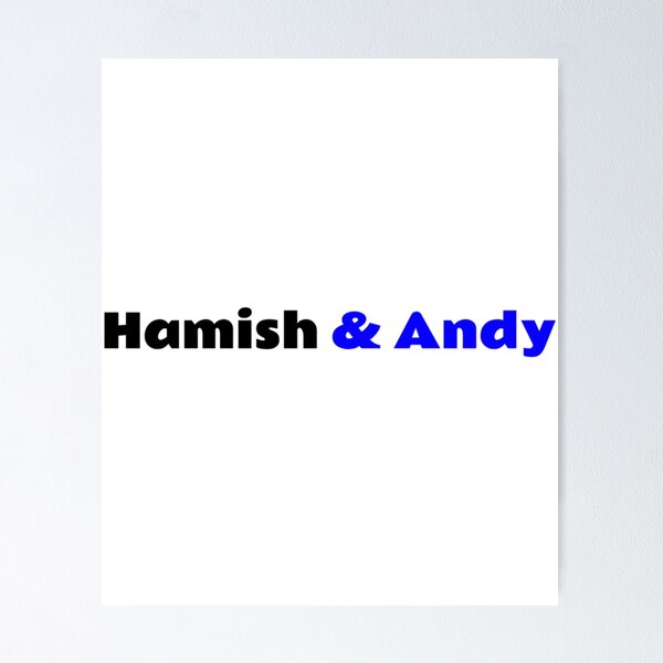 Item preview, Hamish And Andy designed and sold by ShelCreationsCA.