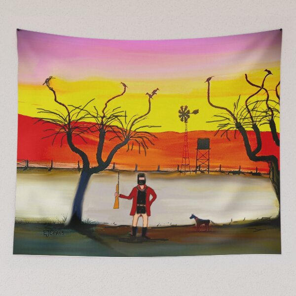 Item preview, "Ned Kelly's Outback Sunset"    #EJCairns  designed and sold by EJCairns.