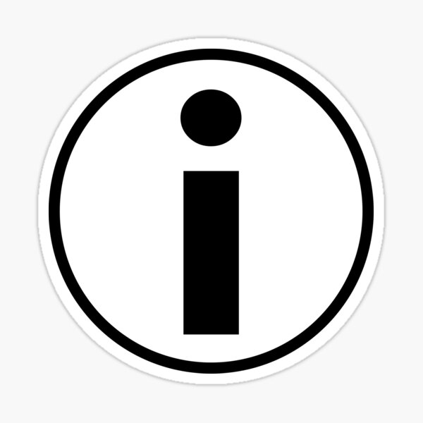 Item preview, i, information laptop icon, Gift designed and sold by Ksmith-Style.
