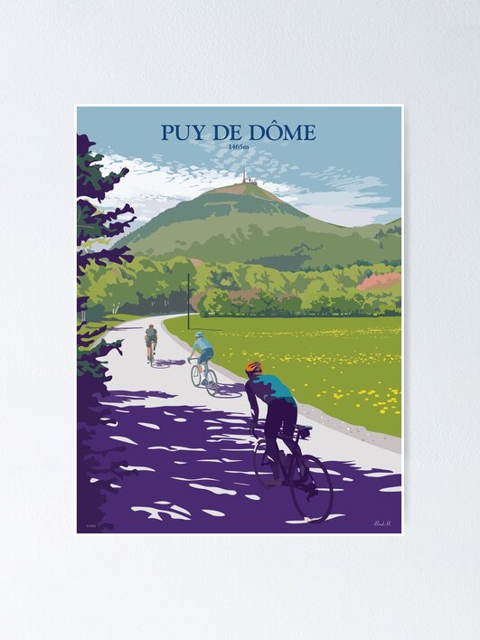 CYCLISME - LOT 3 cartes postales officielles Tour de France 2025