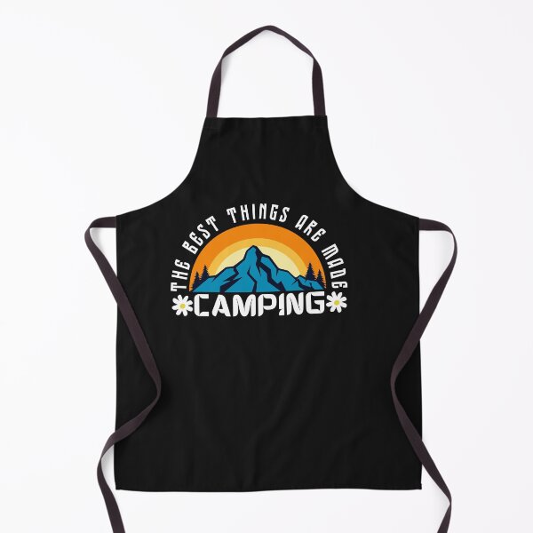 Item preview, The Best Things are Done Camping Typography Quote, Adventure Lover designed and sold by thedazzlingmonk.
