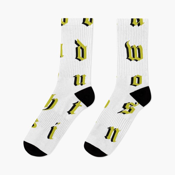 Item preview, Old English Alphabets yellow designed and sold by flydye.