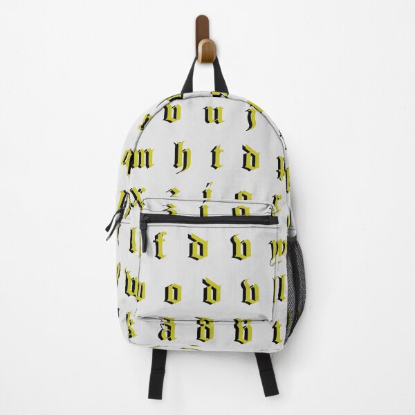 Item preview, Old English Alphabets yellow designed and sold by flydye.