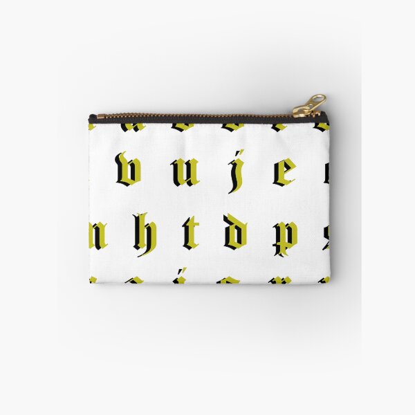Item preview, Old English Alphabets yellow designed and sold by flydye.