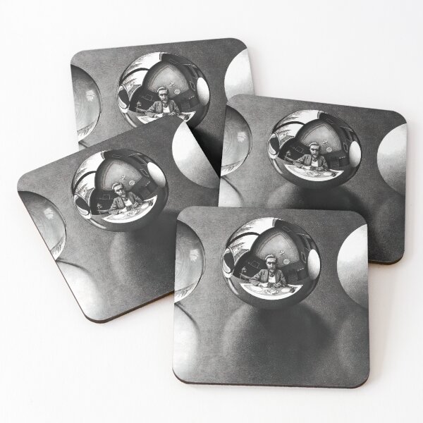 Item preview, Escher - Three Spheres II designed and sold by funnypixels.