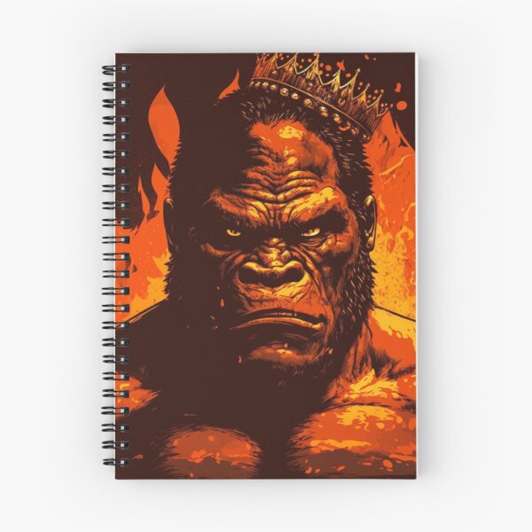 Item preview, Fire Gorilla with crown  designed and sold by warzin.