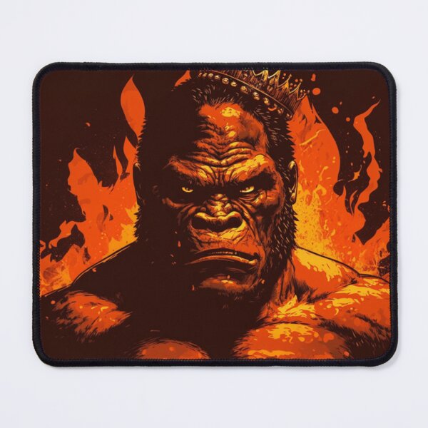 Item preview, Fire Gorilla with crown  designed and sold by warzin.