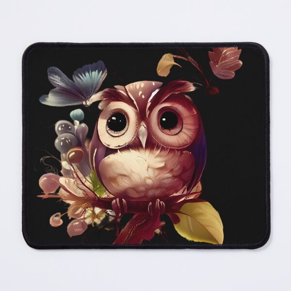 Item preview, Wise Owl: Illustration designed and sold by MTJ-Mushrooms.