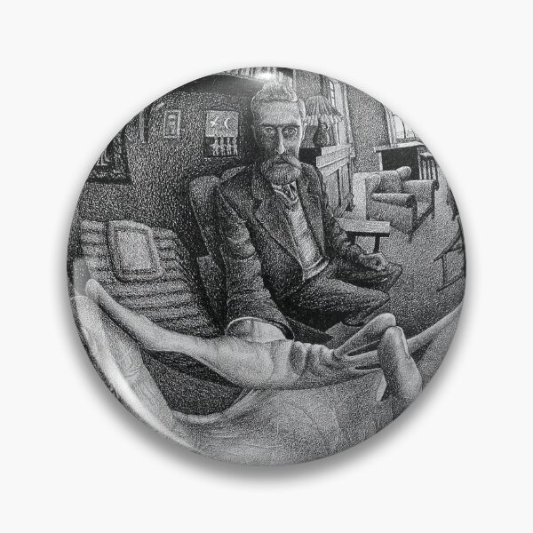 Item preview, Escher - Hand with Reflecting Sphere designed and sold by funnypixels.