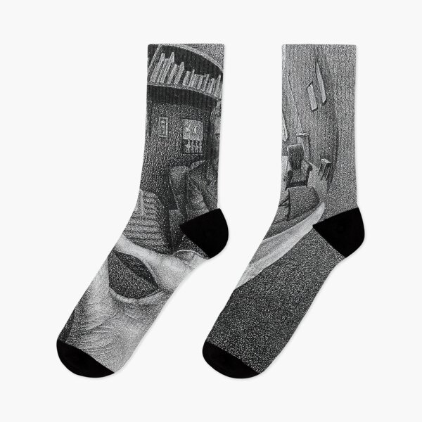 Item preview, Escher - Hand with Reflecting Sphere designed and sold by funnypixels.