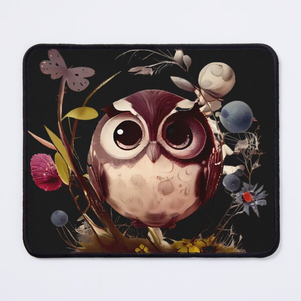 Item preview, Wise Owl: Illustration designed and sold by MTJ-Mushrooms.