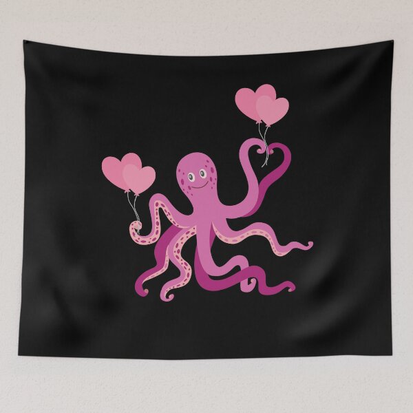 Item preview, Octopus Heart Children Squid designed and sold by MooonTees.