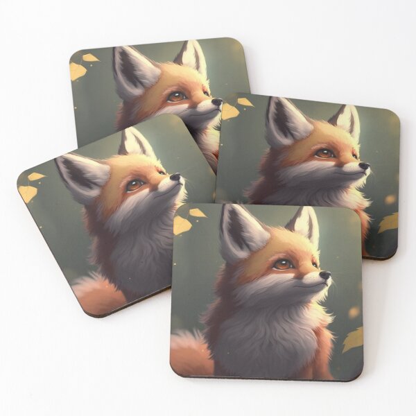 Item preview, cute fox digital art designed and sold by warzin.