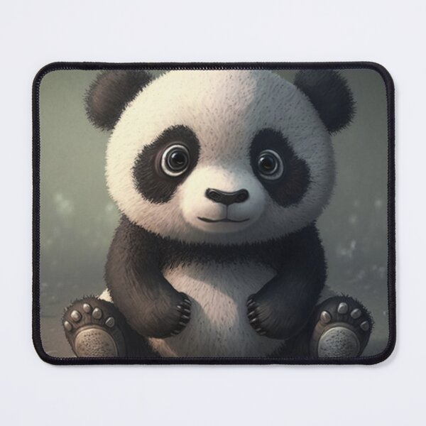 Item preview, cute panda digital art designed and sold by warzin.