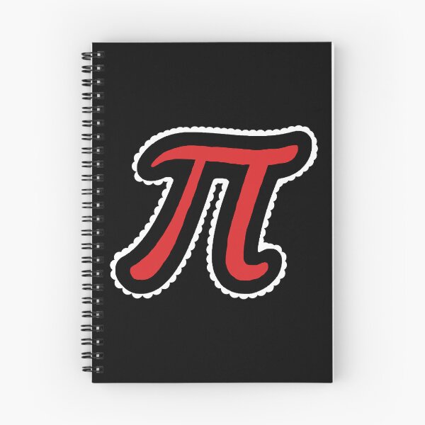 Item preview, Black and Red Pi Math Symbol designed and sold by ellenhenry.