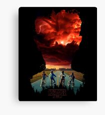 stranger - I lift my head to music call Canvas Print