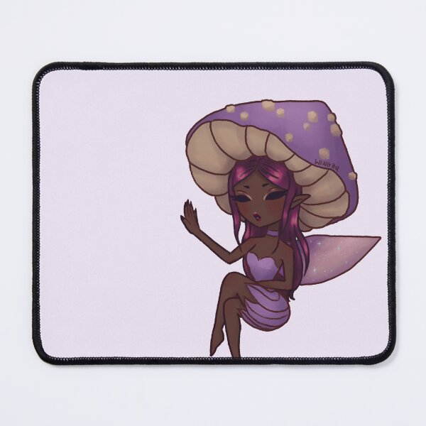 Item preview, Mushroom Fairy Violet designed and sold by Jenna Wing-Hu.