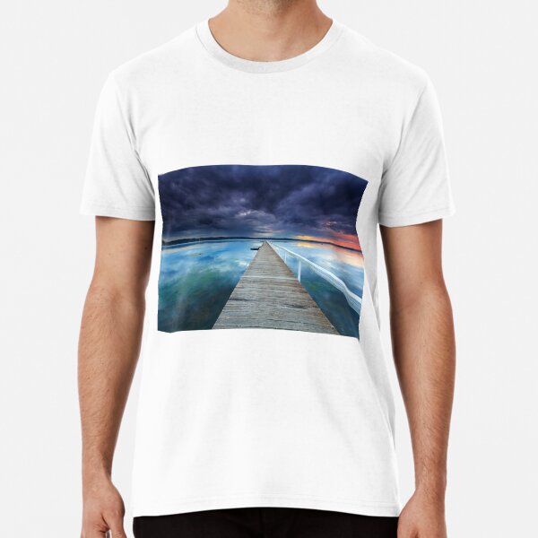 Long Jetty sunset Premium T-Shirt