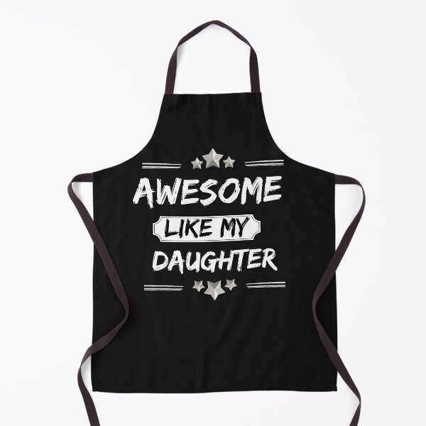 Item preview, AWESOME LIKE MY DAUGHTER Mothers and Fathers Day Gift Dad Joke designed and sold by Clouth Clothing  ⭐⭐⭐⭐⭐.