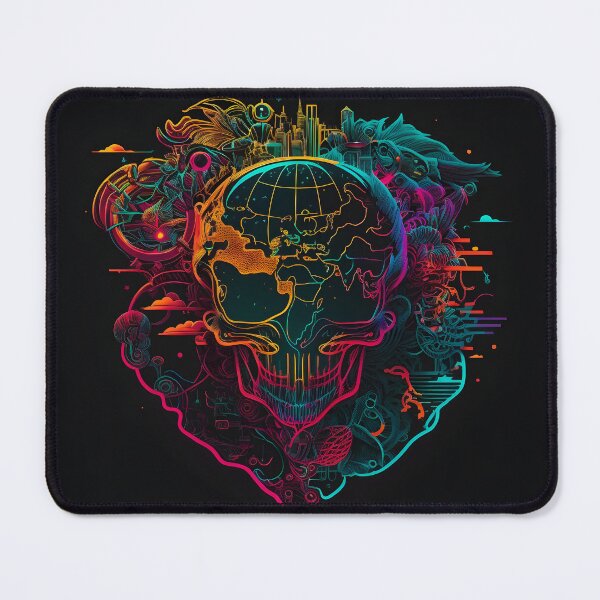 Item preview, Psychedelic Mind Over Matter Print designed and sold by Iosis-Art.
