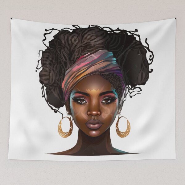 Item preview, Black History Month 2023 Afro woman  designed and sold by tshirt redbubble.