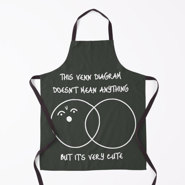 Item preview, Cute Venn diagram (white) designed and sold by SolidEarthArt.