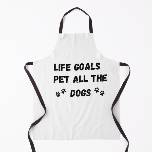 Item preview, Life Goals Pet All the Dogs. Funny Dog Quote. Cute Dog Quote designed and sold by Doggymadness.