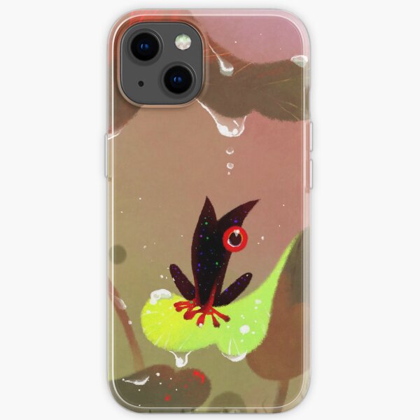 Leaf water iPhone Soft Case