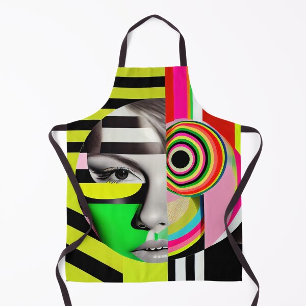 Item preview, Abstract woman in pop-art style portait designed and sold by loucaski.