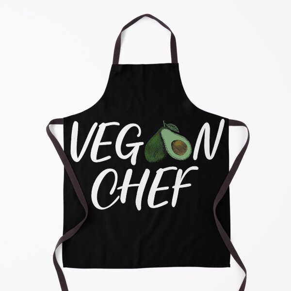 Item preview, Vegan chef, funny baking vegan, veganism designed and sold by UnlockingDesign.