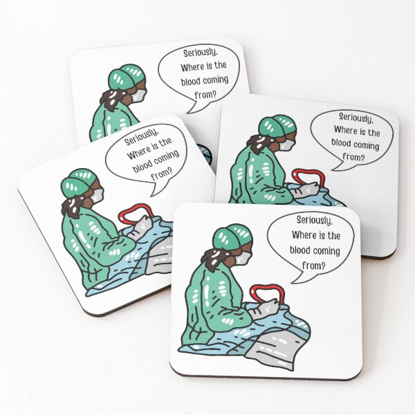 Item preview,  Seriously, Where is the blood coming from? designed and sold by introVETed.