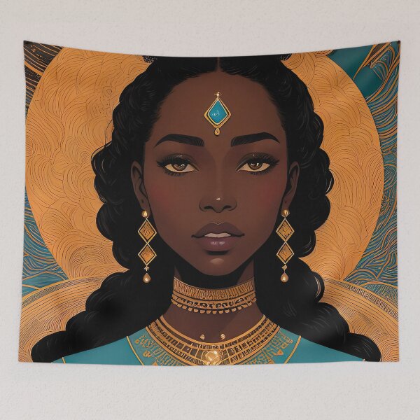 Item preview, Black Sun Portrait designed and sold by FriskyLemur.