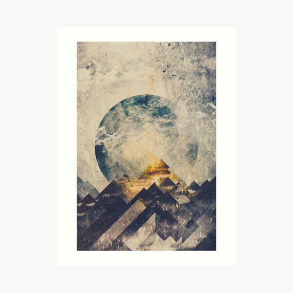 One mountain at a time Art Print
