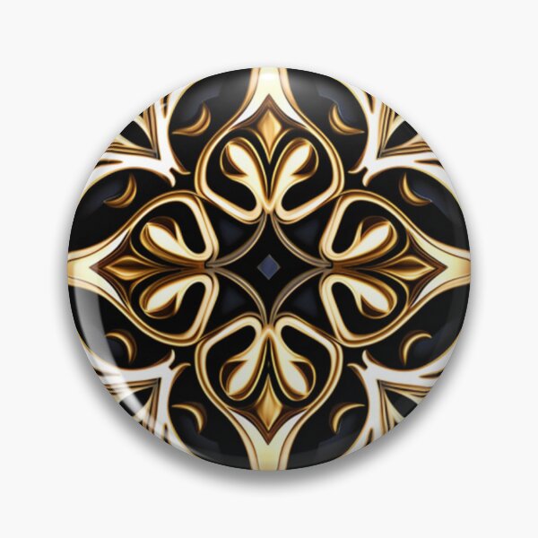 Item preview, Luxurious gold, white and black design designed and sold by warzin.