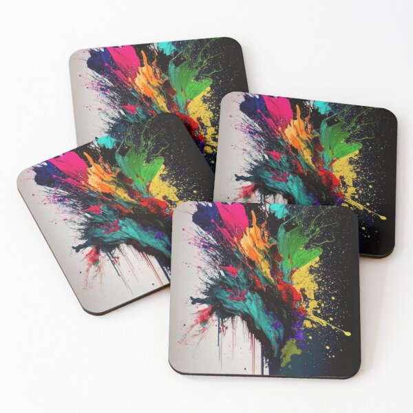 Item preview, Colorful splash version 3 designed and sold by Gatterwe.