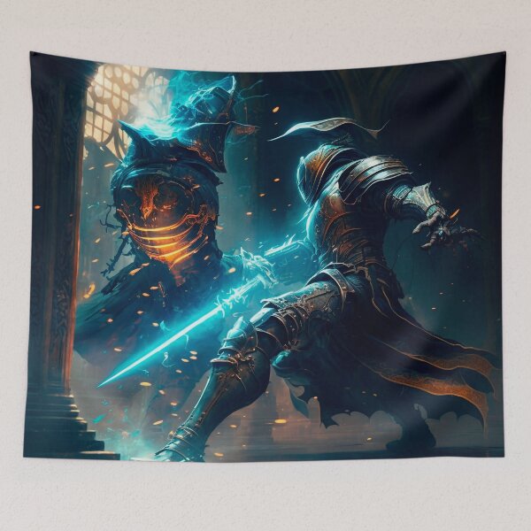 Item preview, Demon's souls poster designed and sold by Rextylerxx.