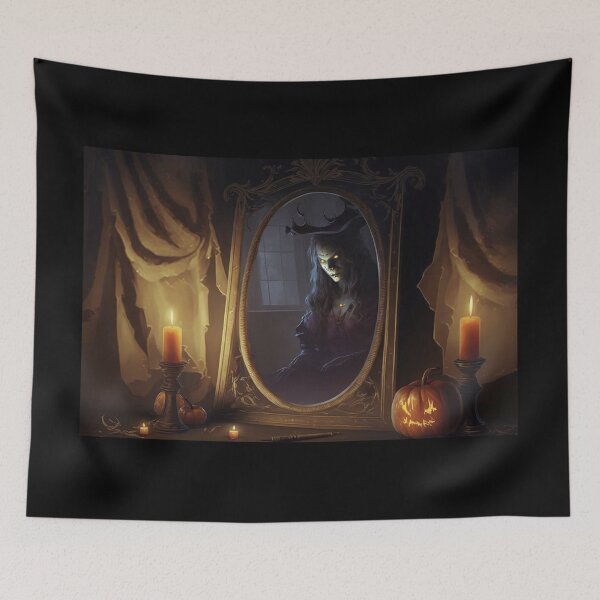 Item preview, Halloween Mirror designed and sold by NevermoreFalls.