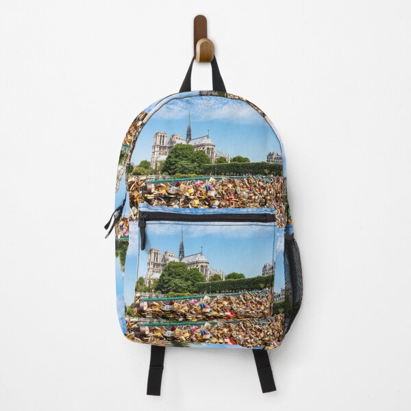Item preview, Notre Dame de Paris From The Love Lock Bridge  designed and sold by Paul Thompson Photography.