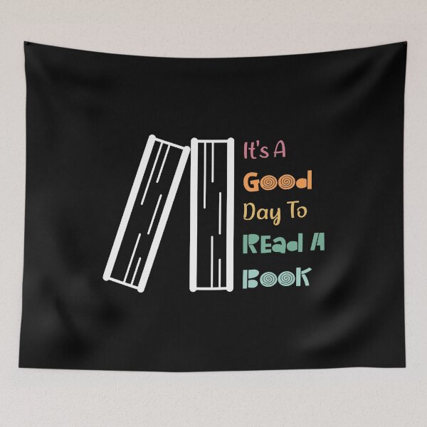 Item preview, It's A Good Day To Read A Book -  designed and sold by JustBeCool ⭐⭐⭐⭐⭐.