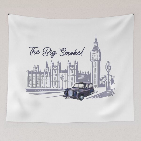 Item preview, The Big Smoke! designed and sold by ByNiran.