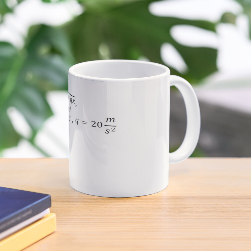 Physics Problem Coffee Mug