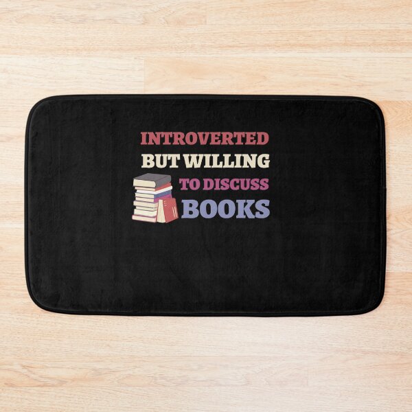 Item preview, Introverted Book Lover Design designed and sold by SimpliText.