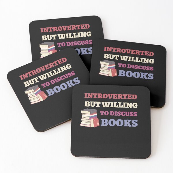 Item preview, Introverted Book Lover Design designed and sold by SimpliText.