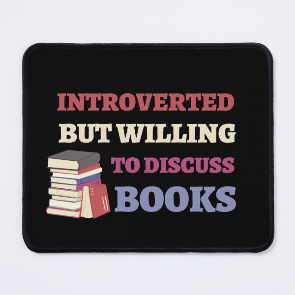Item preview, Introverted Book Lover Design designed and sold by SimpliText.