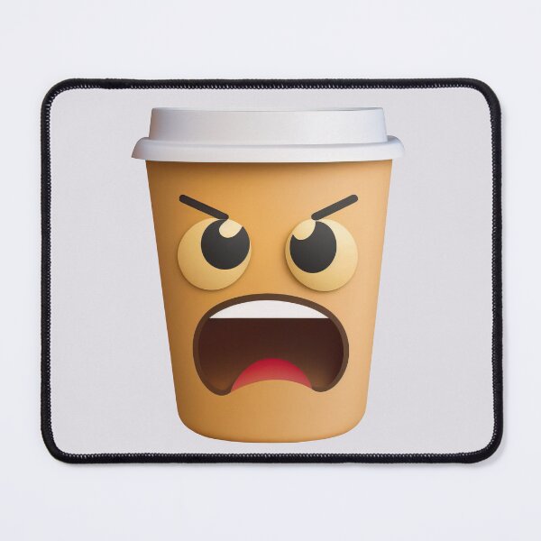 Item preview, Angry coffee cup designed and sold by fr4nk87.