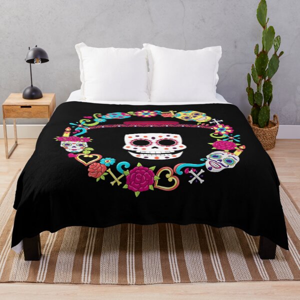 Item preview, Dia de Los Muertos Sugar Skull designed and sold by foxforce.