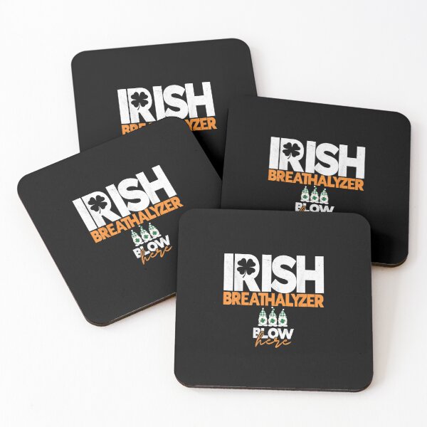 Item preview,  Irish Breathalyzer Blow Here Funny St Patricks Day Drinking  designed and sold by abdilahe60.