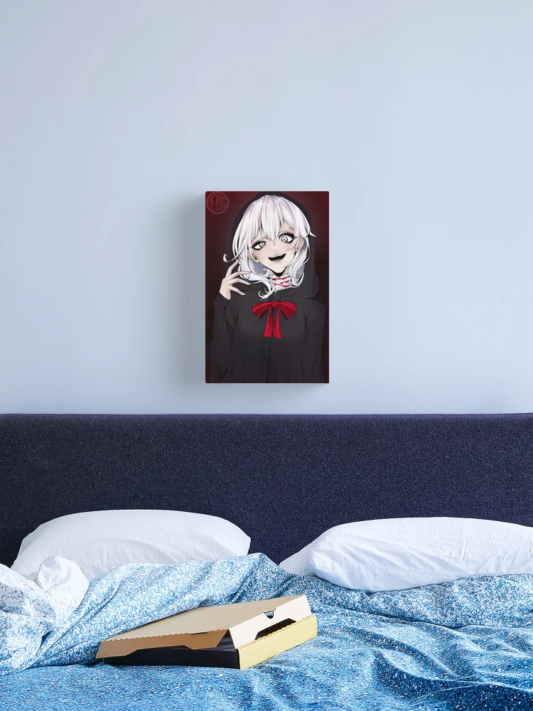 Jeff The Killer Anime Girl Poster for Sale by teyoid