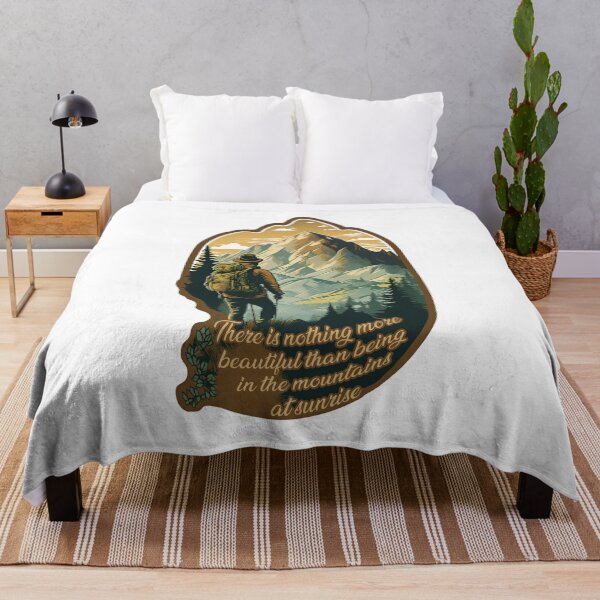 Item preview, There is nothing more beautiful than being in the mountains at sunrise. designed and sold by Melcu.