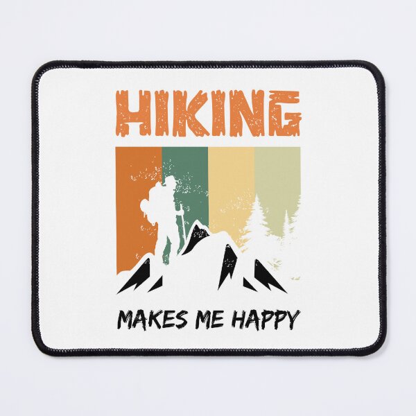 Item preview, Hiking Makes Me Happy designed and sold by BelloniArtShop.